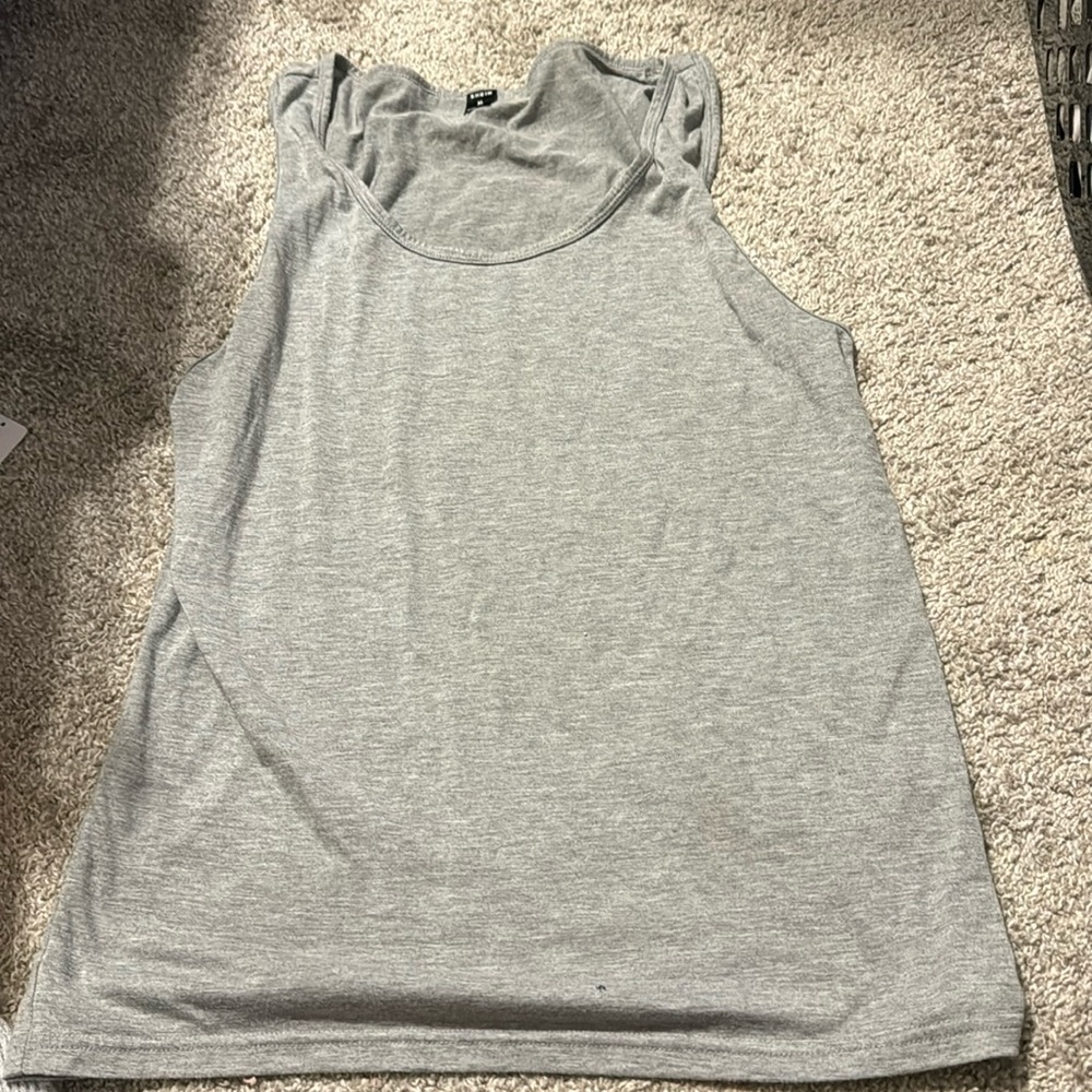 Grey men tank top
